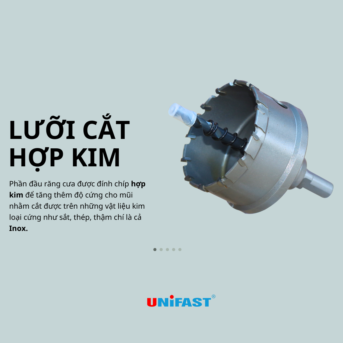 Unifast mct-20 20mm alloy hole saw