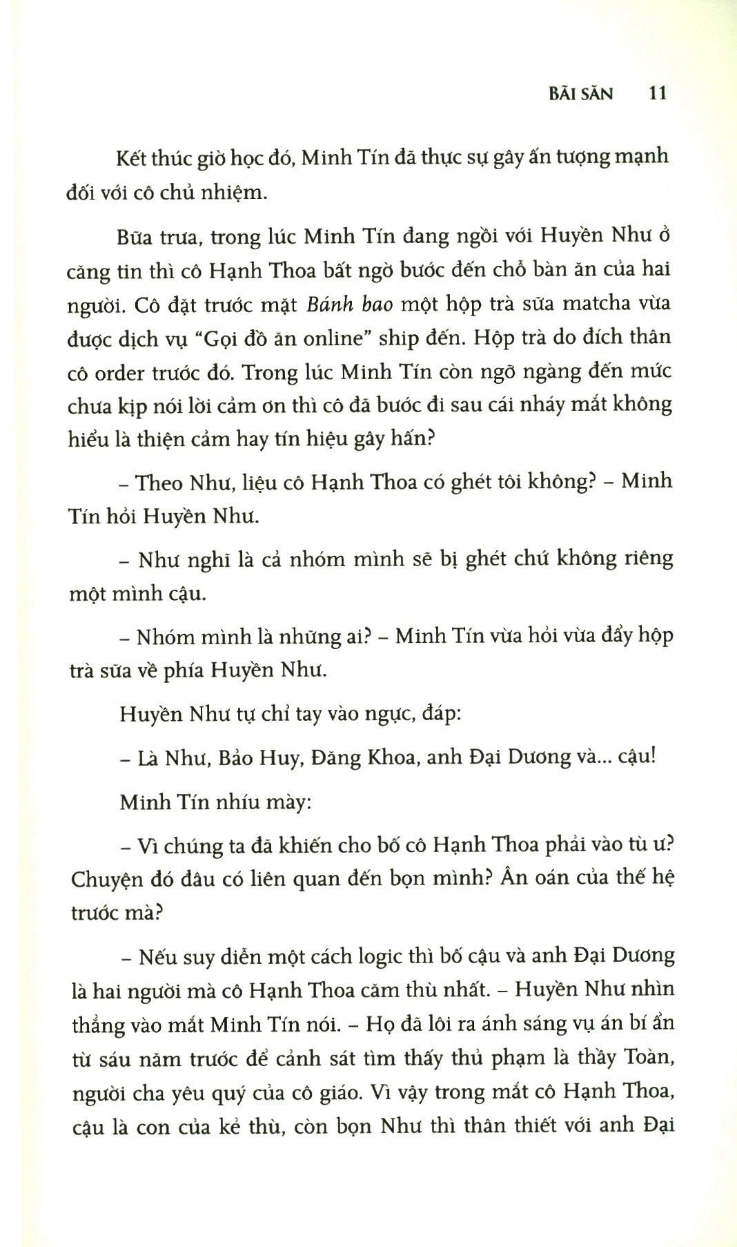 Sách-Bãi săn phần 2: phản đồ
