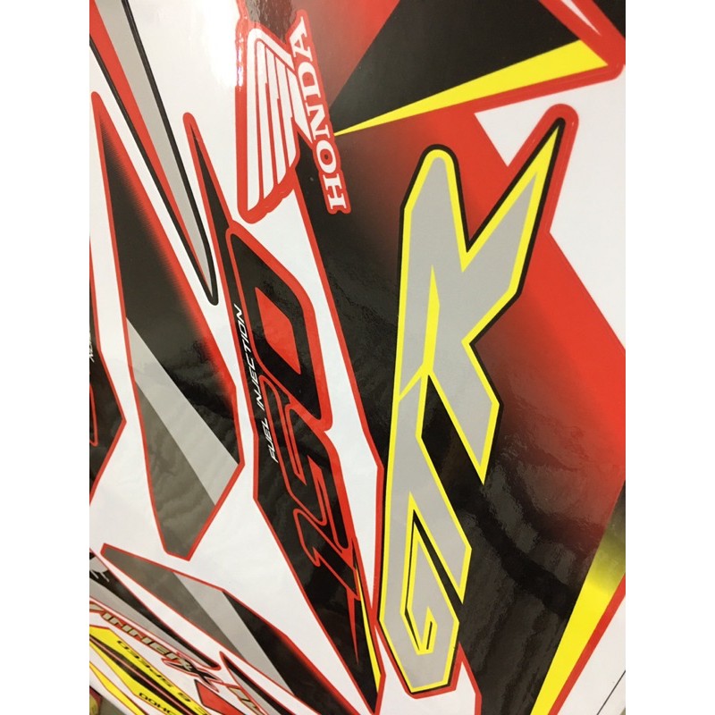 Tem rời Winner X GTR Đỏ đen (B)