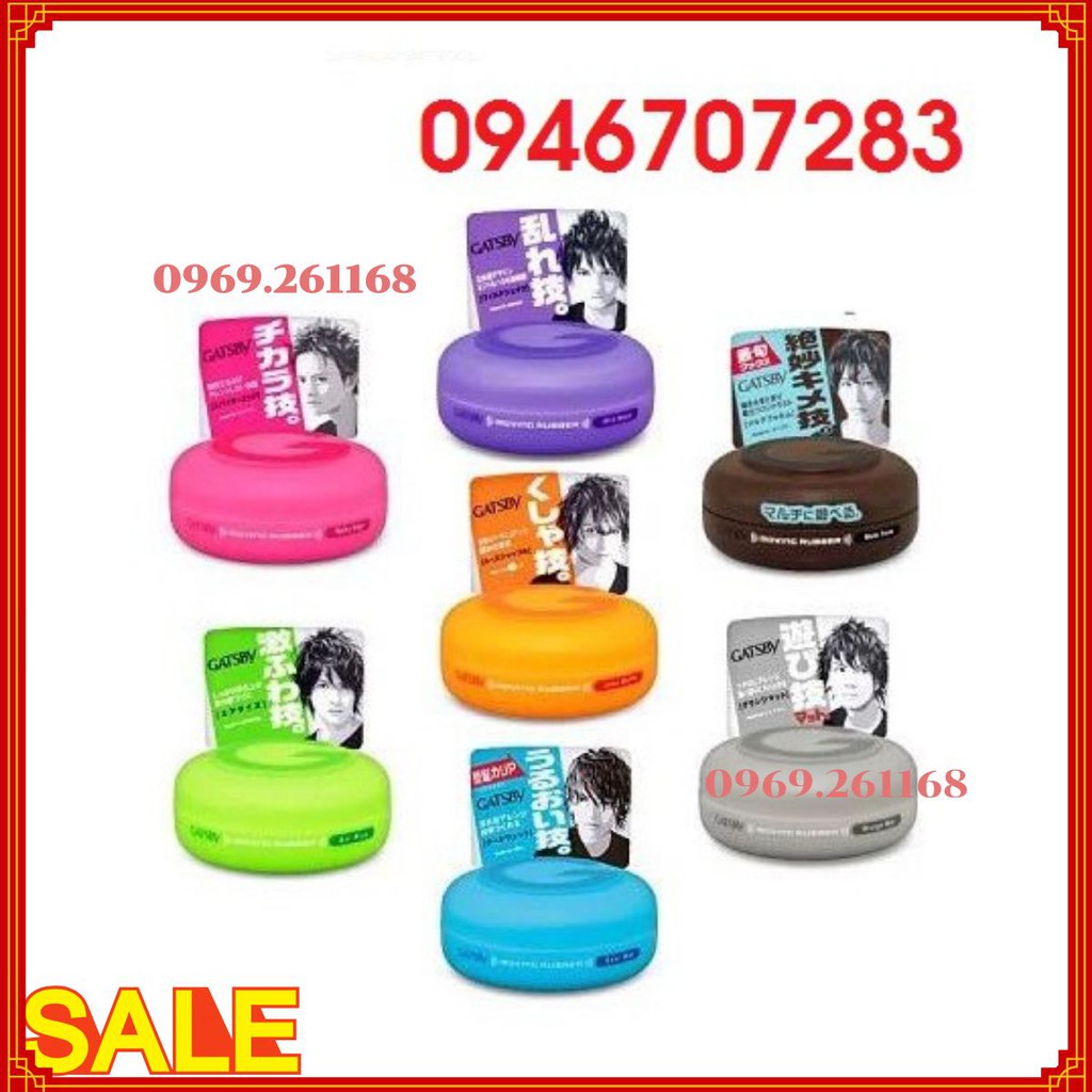Sáp vuốt tóc wax Gatsby mẫu mới