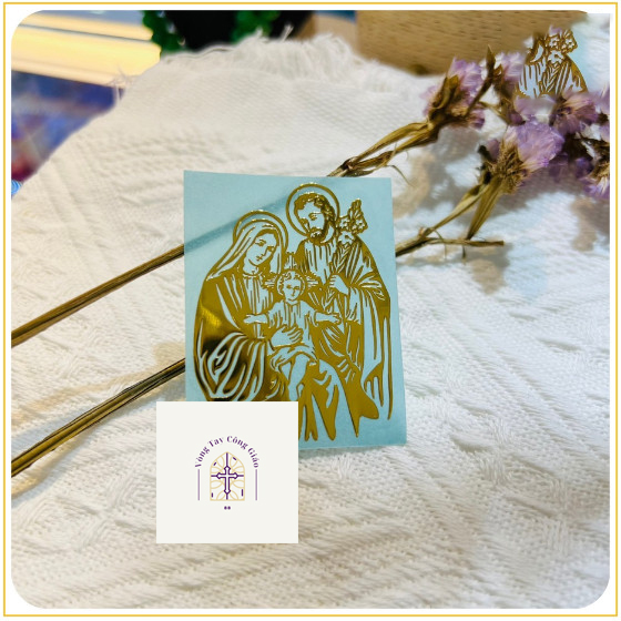 Miếng Dán Điện Thoại Công Giáo Gia đình Thánh Gia