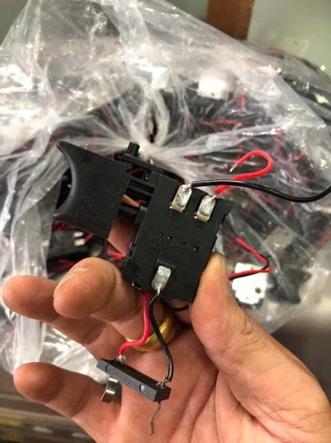 Công Tắc Máy Khoan.Cò Máy Khoan Pin 12V -  21V