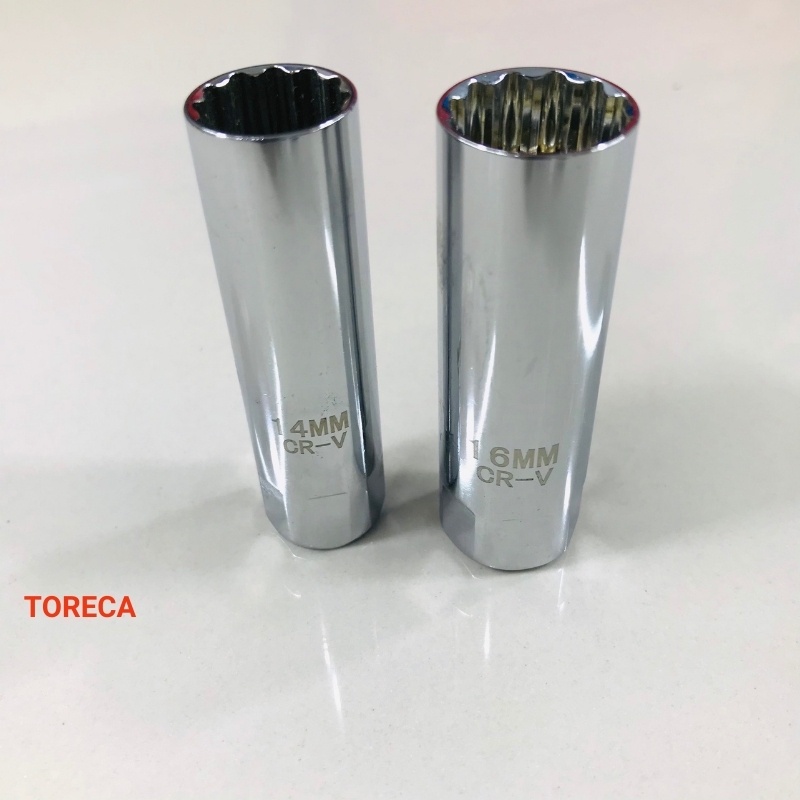 Tuýp Mở Bugi Chuyên Dụng Khẩu bugi 14mm 16mm TORECA