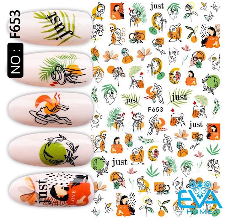 [HCM]Miếng Dán Móng Tay 3D Nail Sticker Tráng Trí Hoạ Tiết Chú Gấu Cute Bear CA043