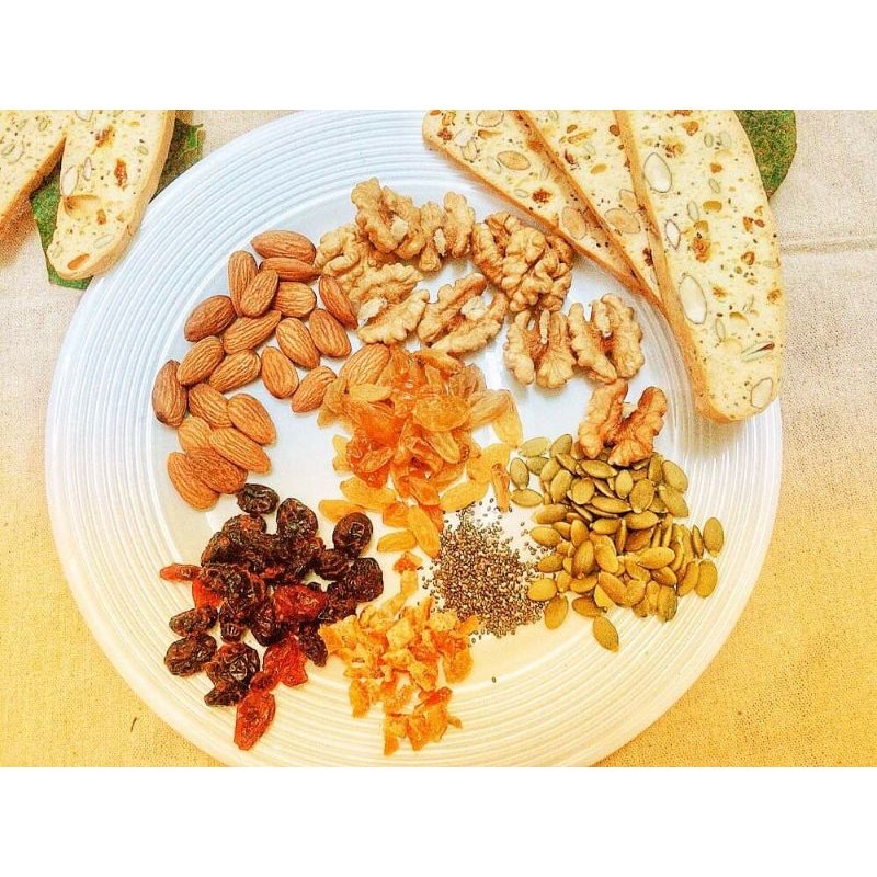 250g. Bánh Biscotti/ăn kiêng/giảm cân/keto