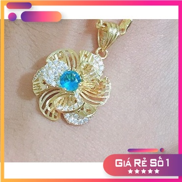 Dây chuyền đuôi phụng mặt hoa mai cao cấp - trang sức rẻ 2