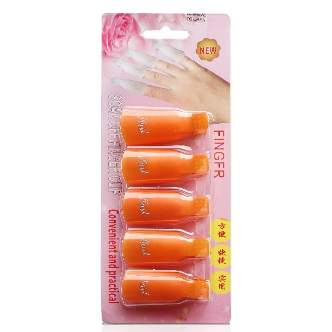 Set 5 cái kẹp ủ móng tháo gel - BYH103