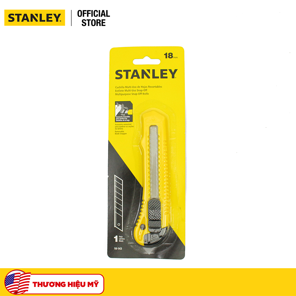 Dao rọc giấy 18mm Stanley 10-143-S
