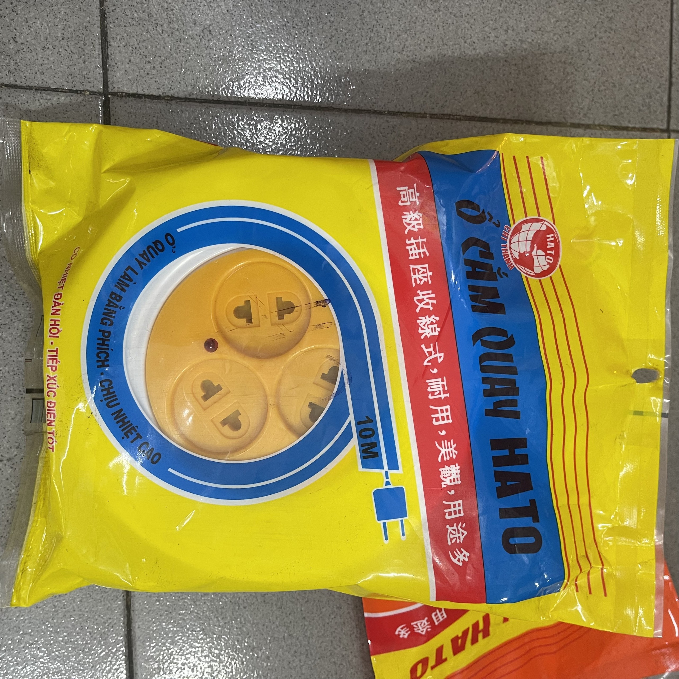 Ổ cắm điện quay HATO 5 mét - 10 mét