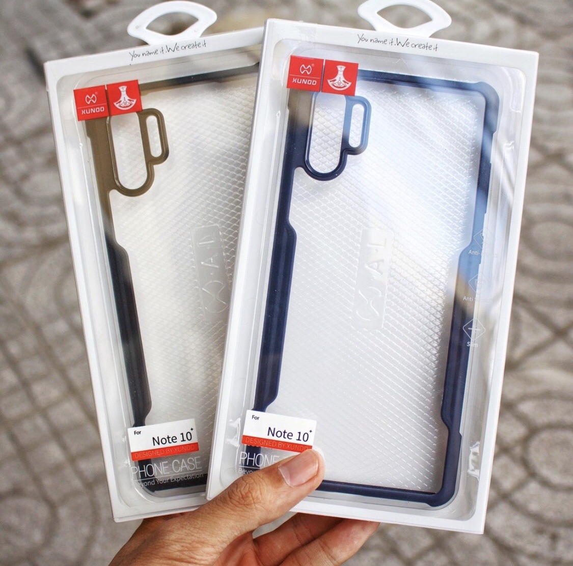 Ốp xundd chống sốc sam sung note 10 plus