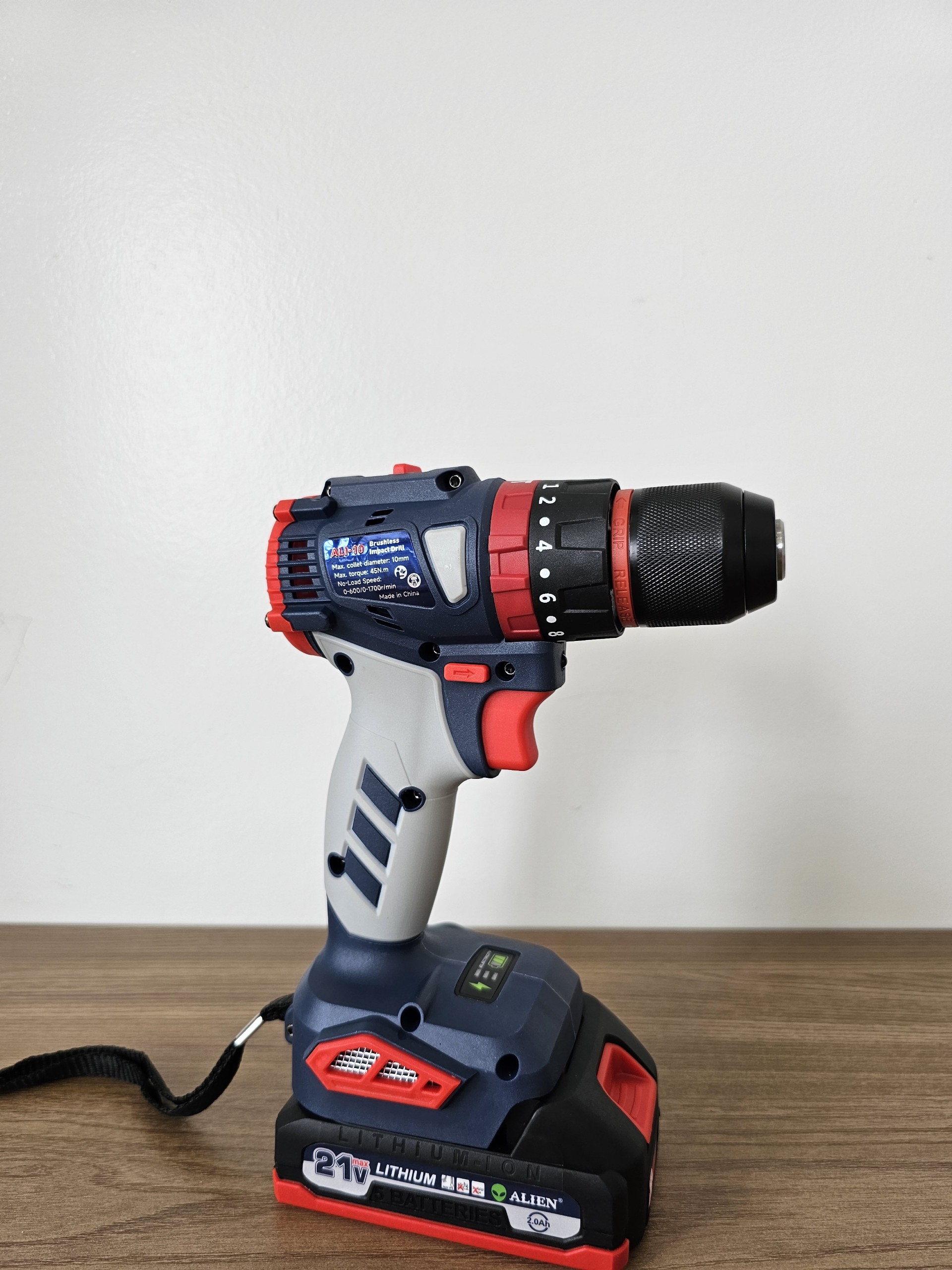 Khoan pin Alien 21v đầu cặp 10mm