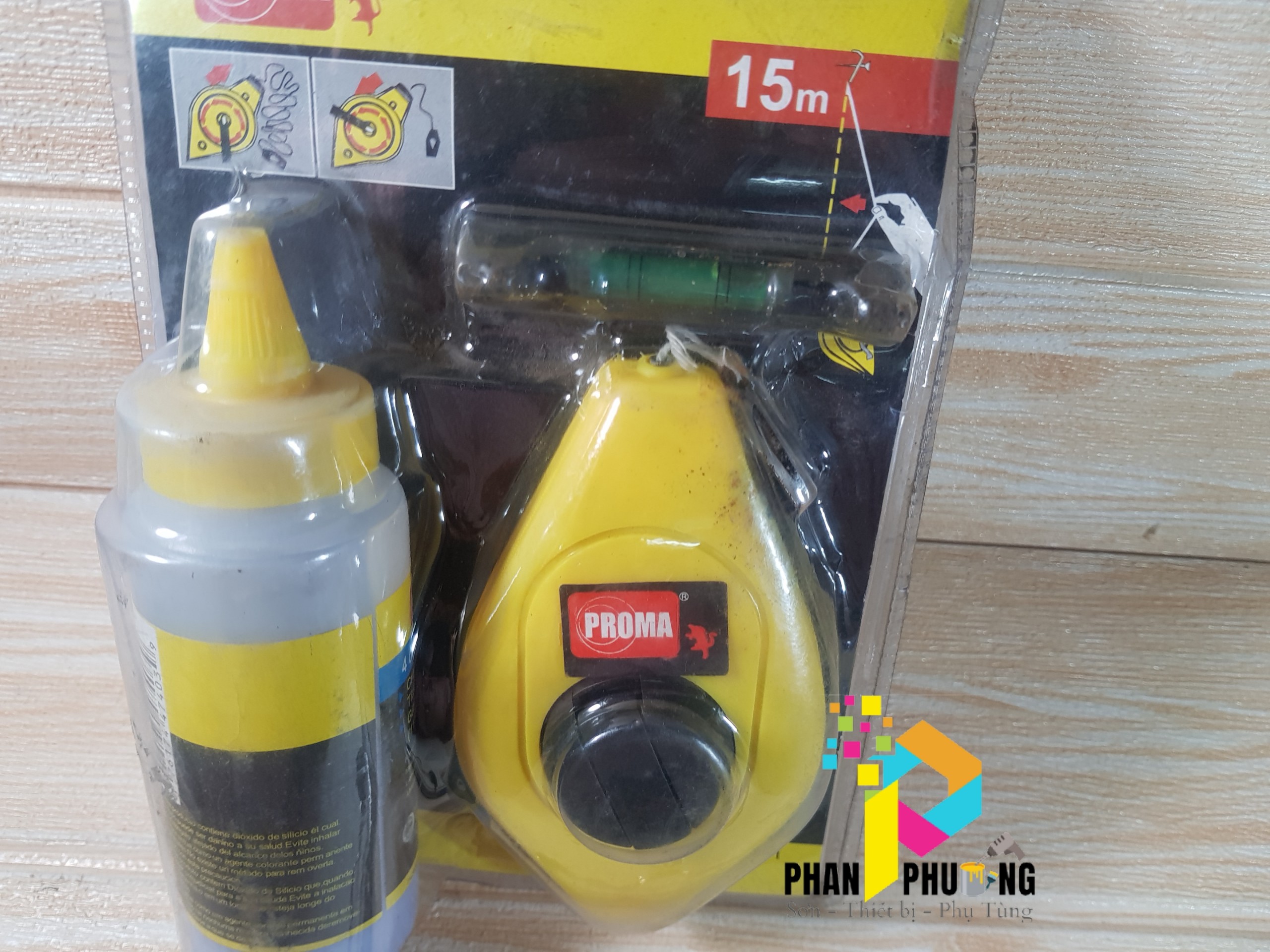 CHỈ BÚNG MỰC / BỘ BẬT MỰC 15M PROMA