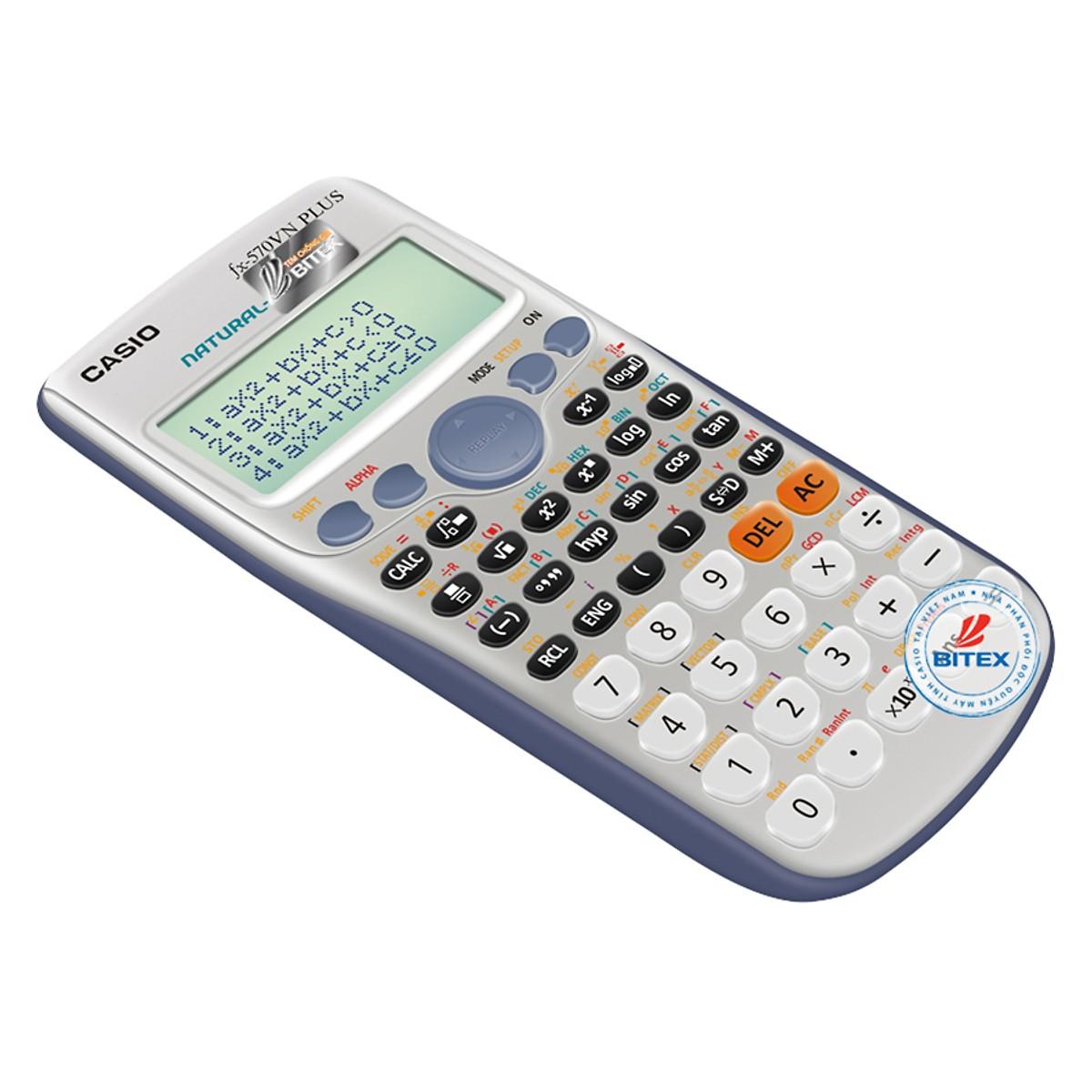 Máy Tính Học Sinh Casio FX 570VN PLUS (hàng chính hãng BITEX phân phối)