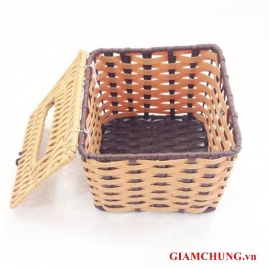Hộp Giấy Mây Đựng Khăn Giấy