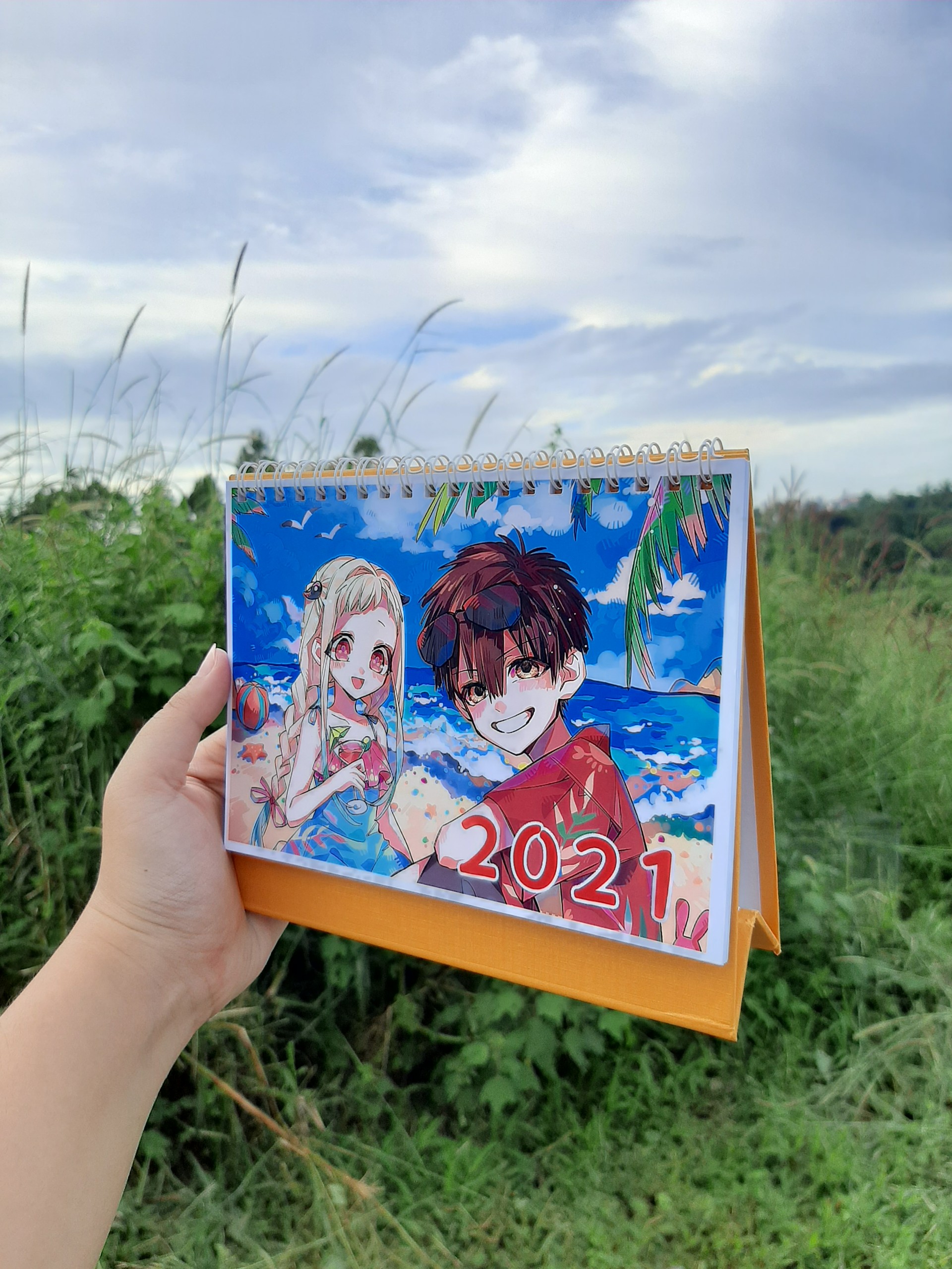 Lịch 2021 Anime - Lịch Hanako - Lịch để bàn - Baystore