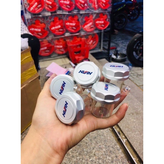 Bình dầu Nissin nắp nhôm CNC