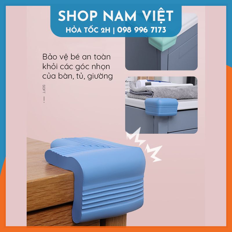 Miếng Xốp Bọc Cạnh Bàn, Bịt Góc Tủ Bảo Vệ An Toàn Cho Bé