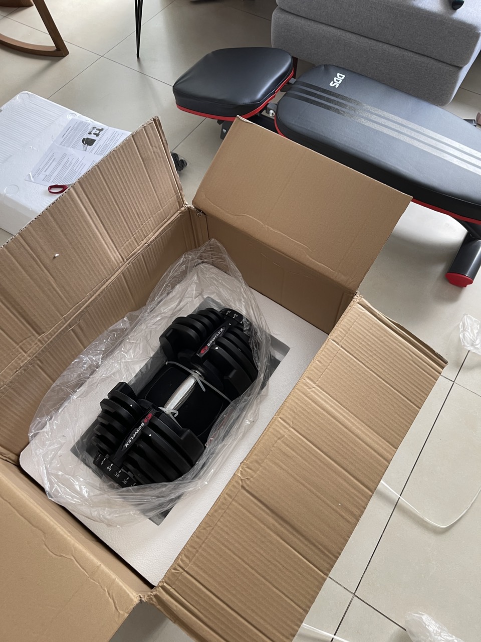 Tạ tay điều chỉnh Bowflex 1090 ( 1 quả ) Bowflex's Adjustable dumbell