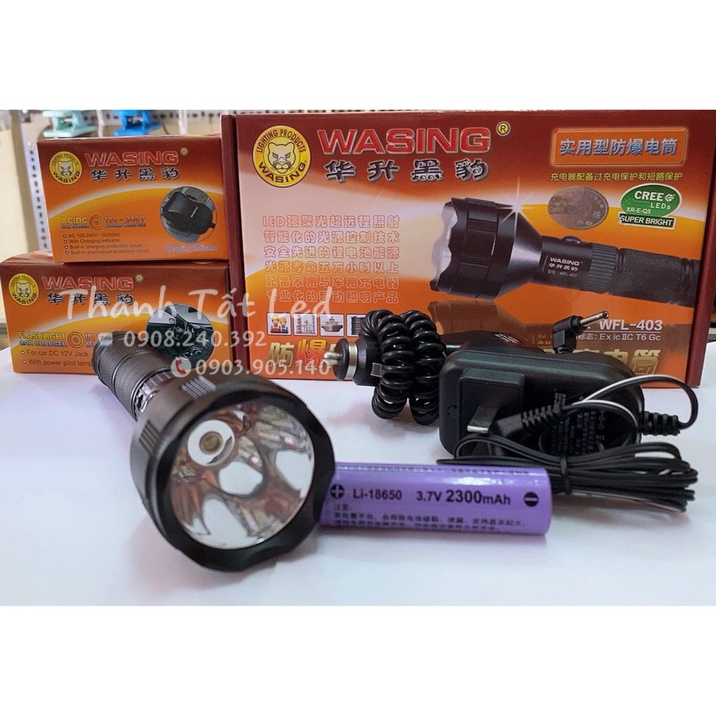 Đèn Pin Siêu Sáng WASING WFL - 403