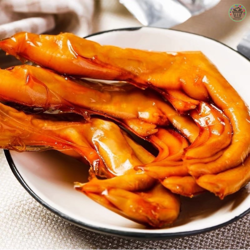 Chân vịt cay Dacheng gói 40g màu đỏ