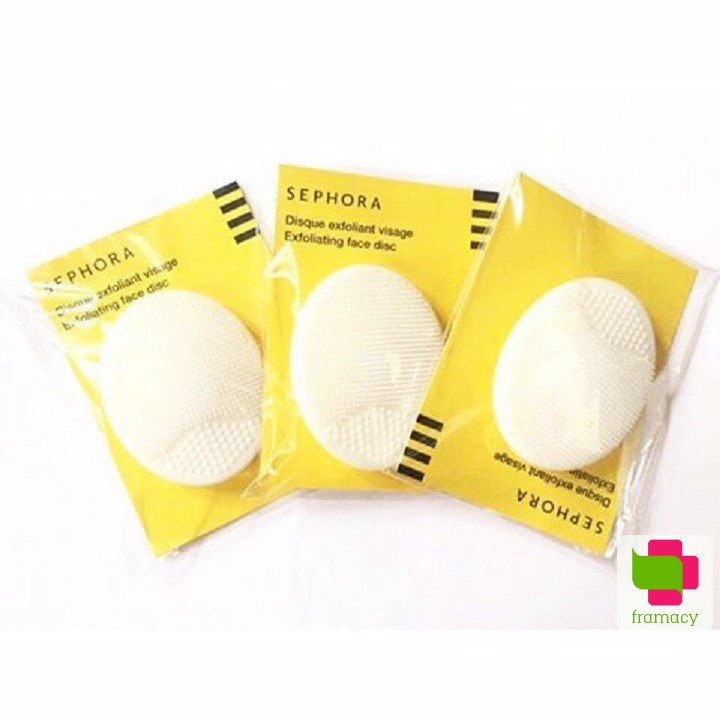 Miếng rửa mặt Sephora Exfoliating Face Disc, Pháp cho mọi lứa tuổi