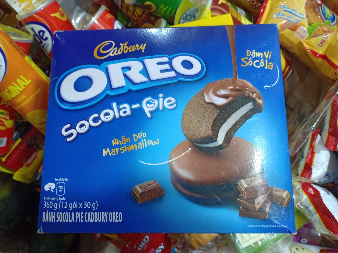 [HCM]Combo 2 Hộp bánh oreo Sôcôla Pie 360g/hộp