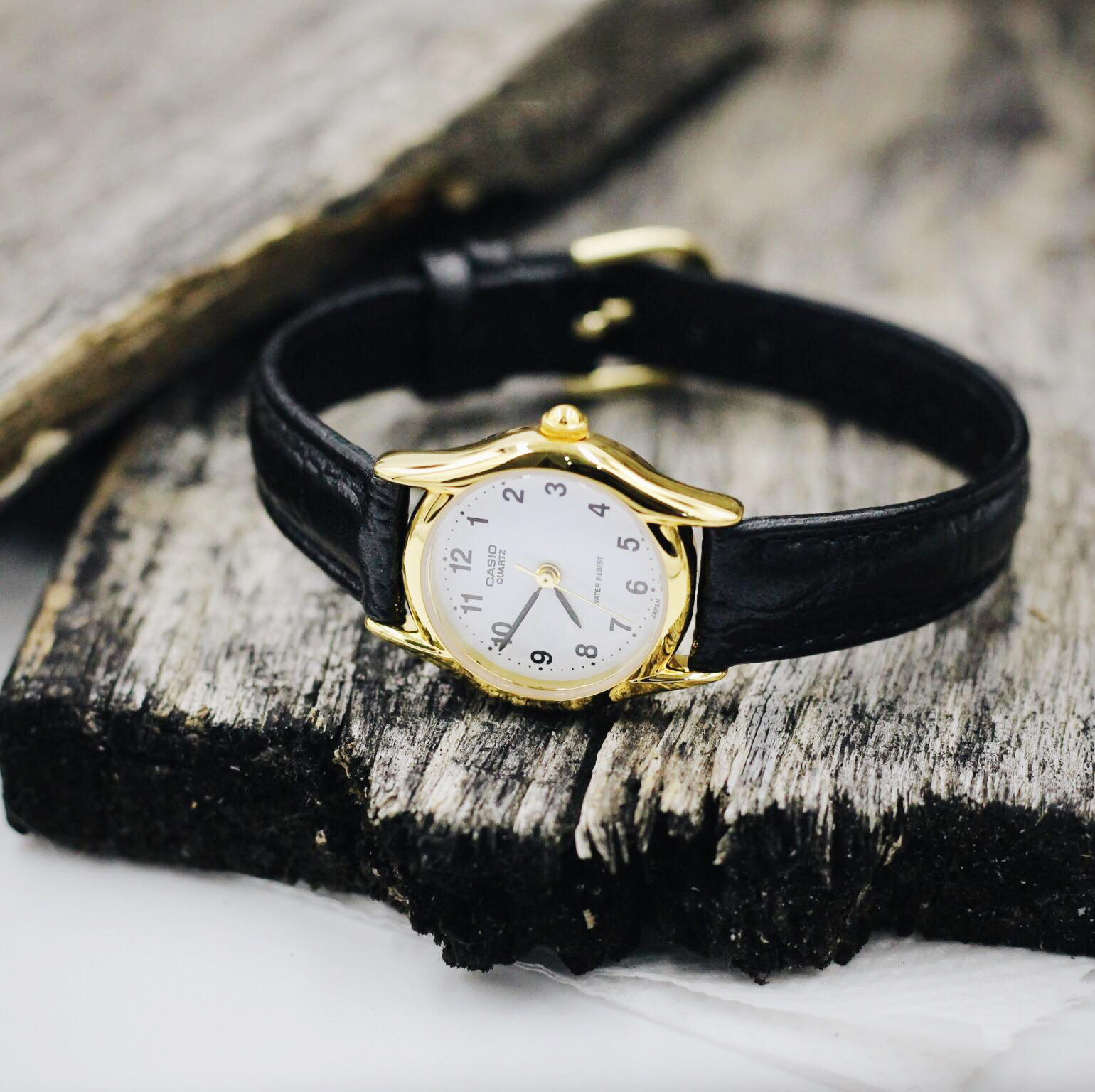 [SIÊU XINH] Đồng hồ nữ dây da Casio Anh Khuê LTP-1094Q-7B1RDF
