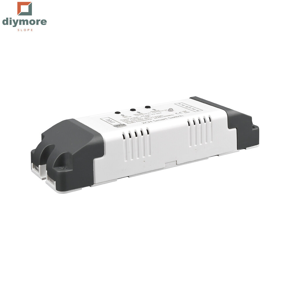 Ziqqucu  dốc USB5V/DC7-32V 4 chiều wifi Bộ hỗ trợ điều khiển từ xa mô-đun chuyển đổi hỗ trợ từ xa tuya ứng dụng điều khiển Wifi + 433Mhz điều khiển từ xa RF