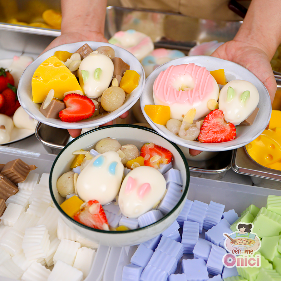 SET CHÈ KHÚC BẠCH NẤU 20 CHÉN Bếp Của Mẹ Onici