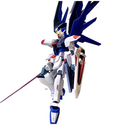 Zgmf-x10a freedom fighter ZY 06-Gundam fire mounting model with bracket