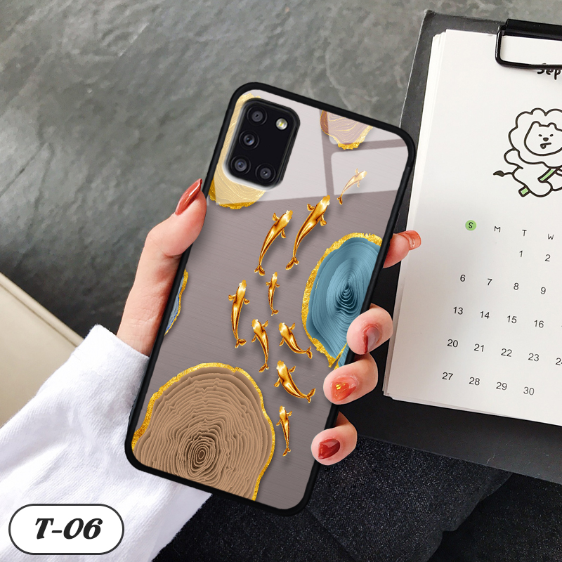 Ốp lưng kính 3D Samsung GALAXY A31