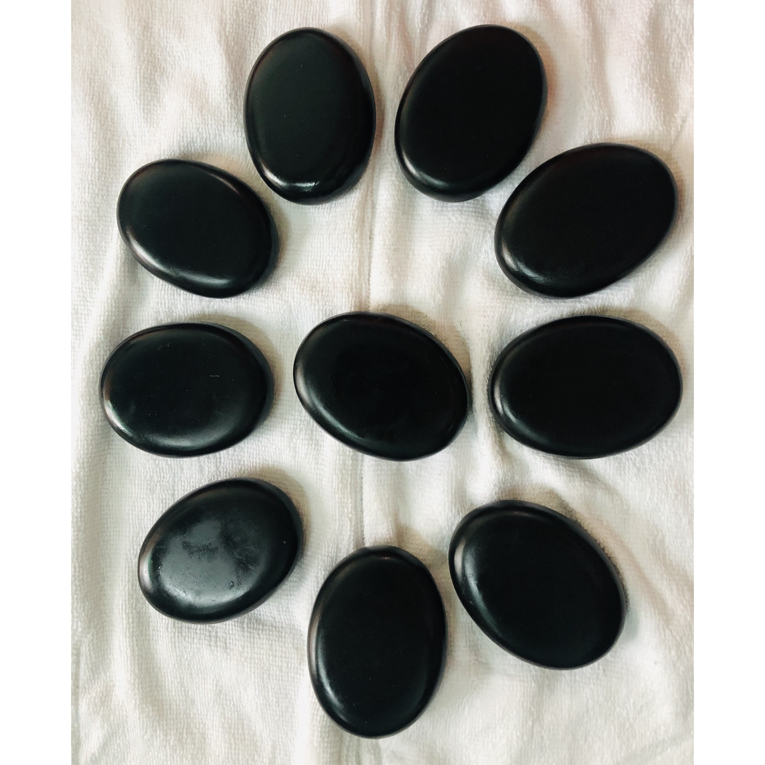 Đá Nóng, Đá Olvan Massage body 8x6cm