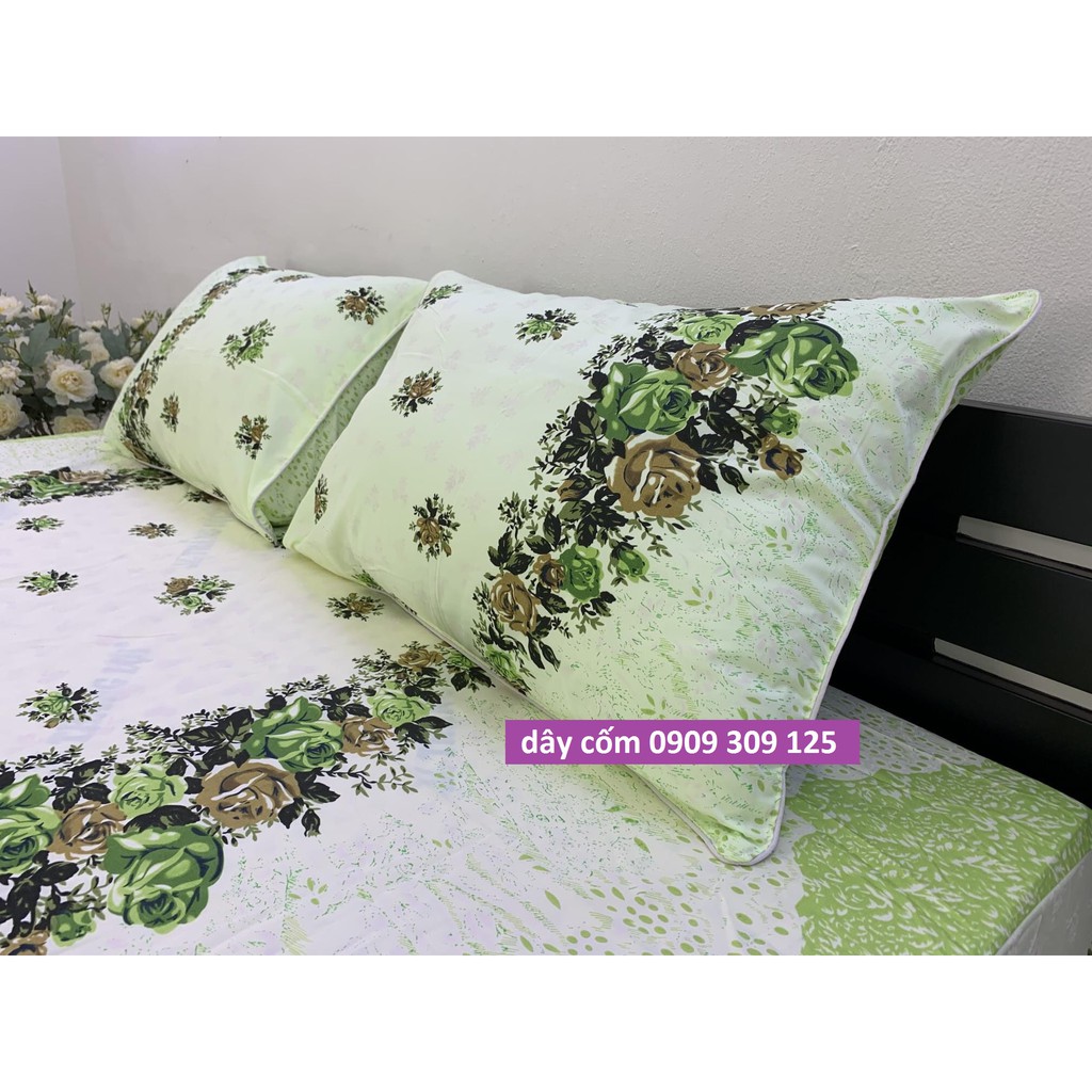 Combo áo gối (2 nằm + 1 ôm) cotton 100%  CHUẨN LOGO CTY