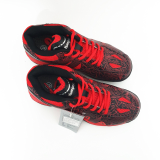 Giày cầu lông - Giày cầu lông Kumpoo KH-D22 màu đỏ đen chính hãng thumbnail
