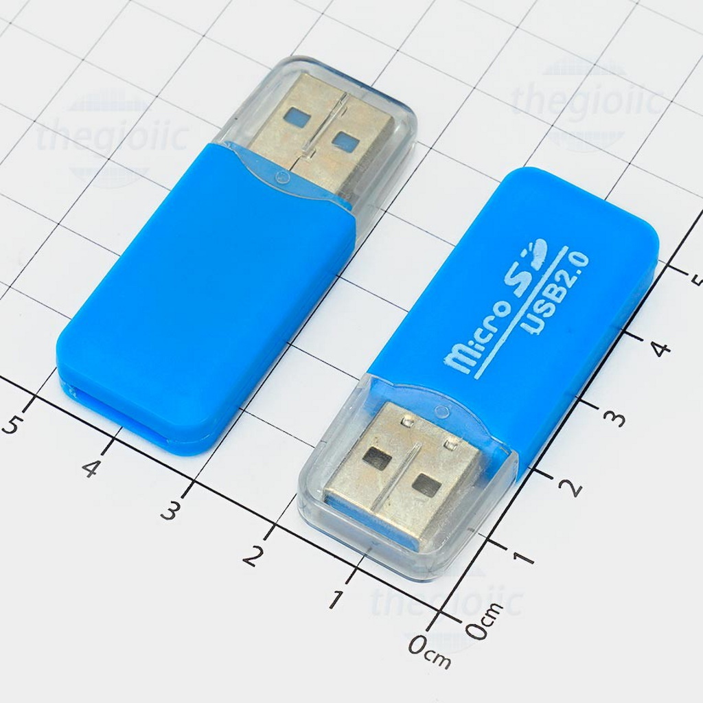 Đầu Đọc Thẻ Nhớ Micro SD 2.0 USB Mini Tốc Độ Cao Cho Máy Tính Bảng PC