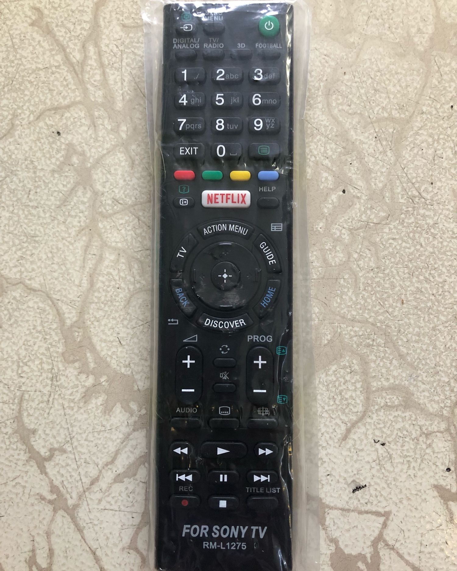 Remote Điều khiển tivi SONY RM-L1275