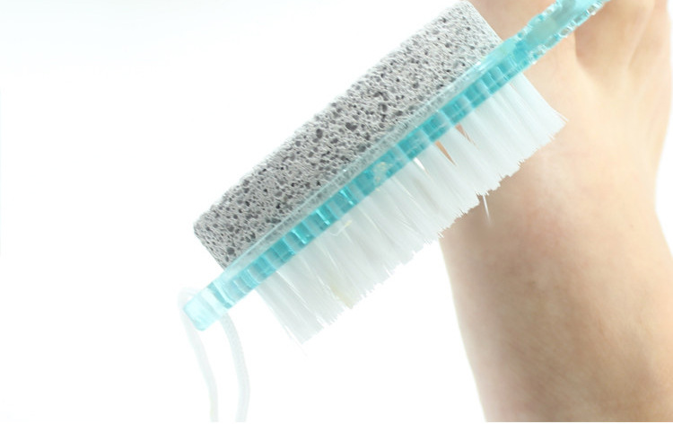 dụng cụ chà gót chân đá bọt biển tẩy tế bào chết 4 trong 1
