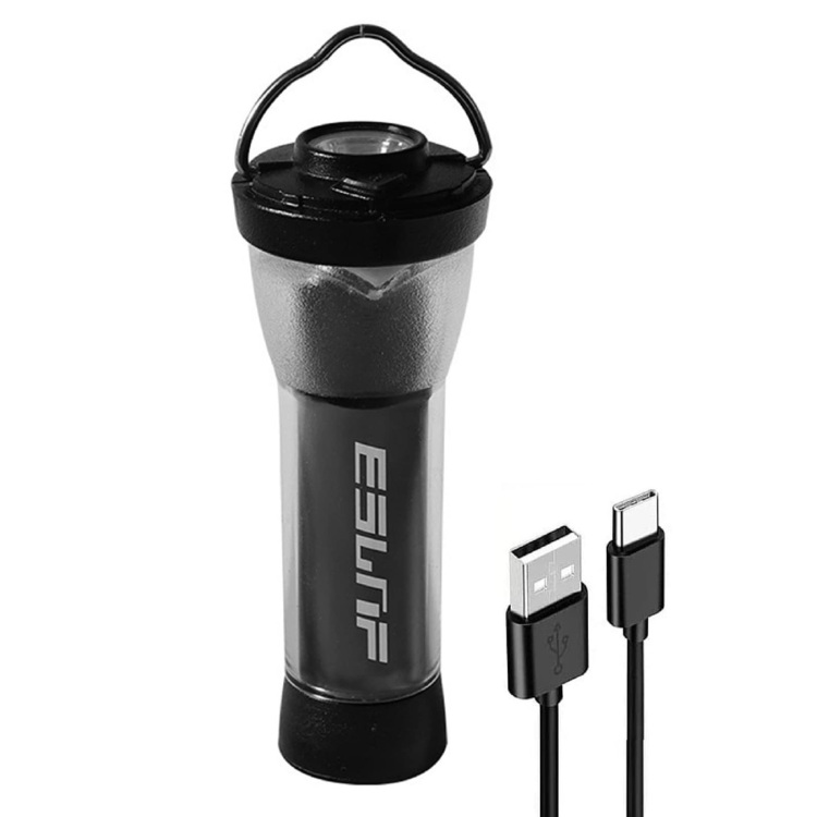 LED Flashlight Rechargeable Camping Flashlight and Light Battery Powered 3 Light Modes Work Light Lamp Survival Tools Camping Supplies judicious