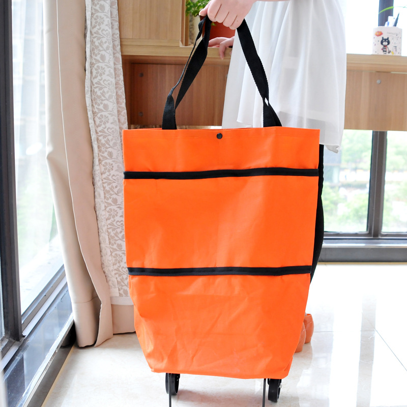 [Hàng tặng không bán - HB Gift] Xe đẩy đi chợ tiện lợi