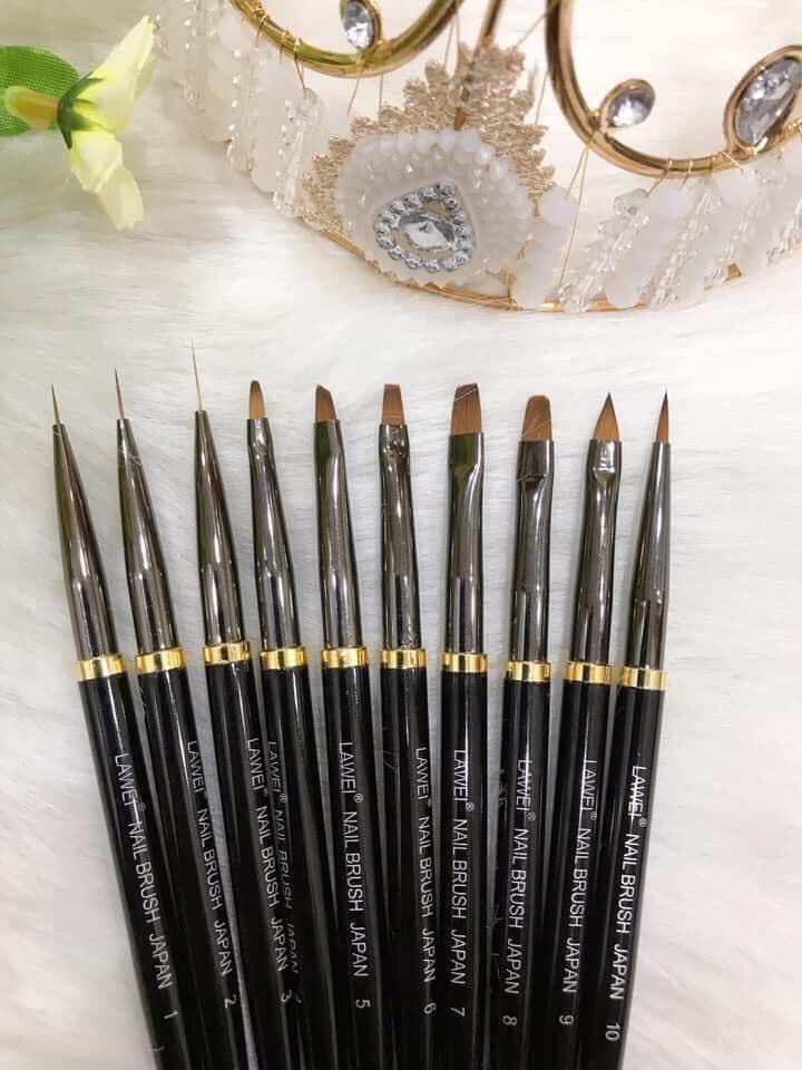 Set cọ nhật Lawei 10 cây
