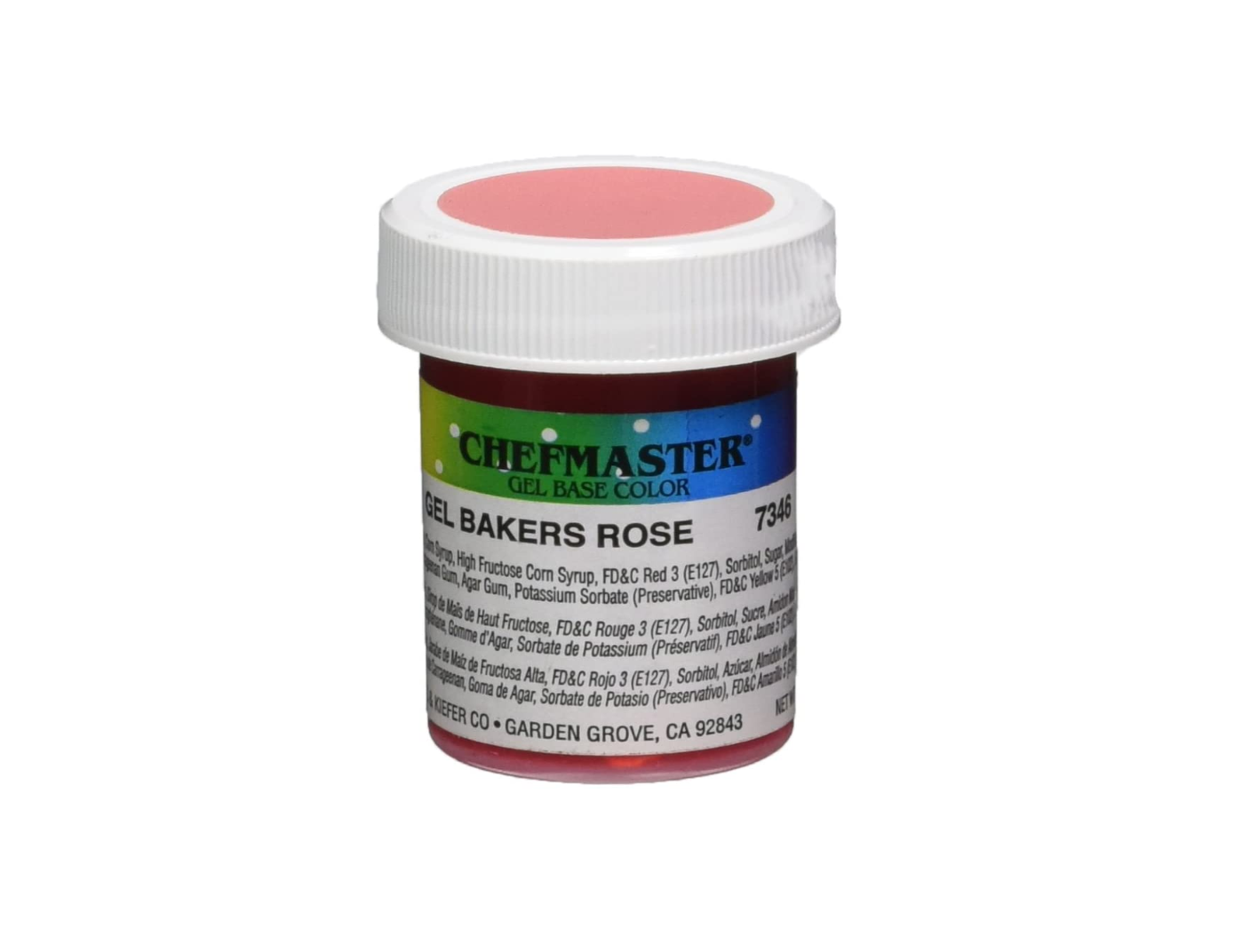 Màu thực phẩm hồng bakers rose Chefmaster 28g