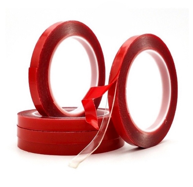 Băng keo cuộn đỏ 2 mặt 3M (1cmx3m) dán nailbox (Cuộn)