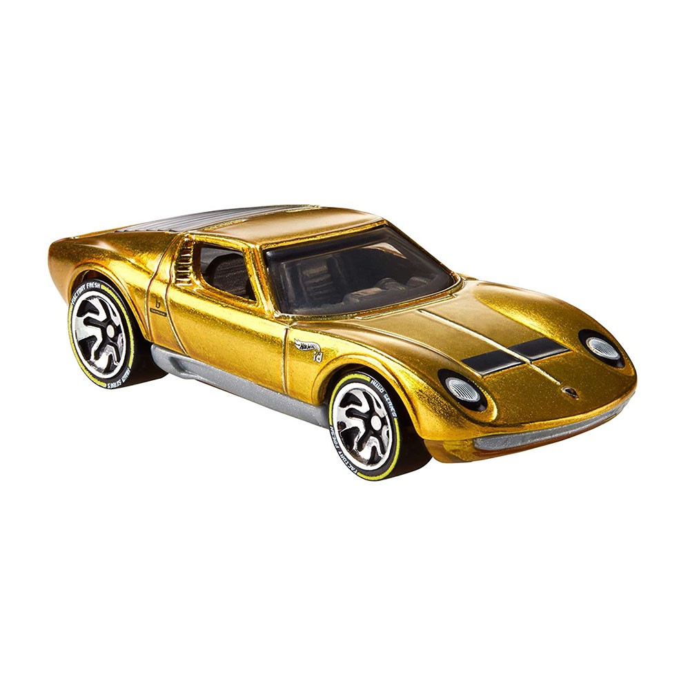 HCM]Xe mô hình 1/64 Hot Wheels id 71 Lamborghini Miura P400 SV 