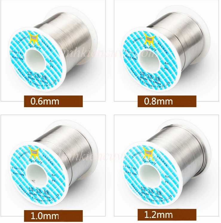 Thiếc hàn Sn63 Pb37 0.6mm 750g