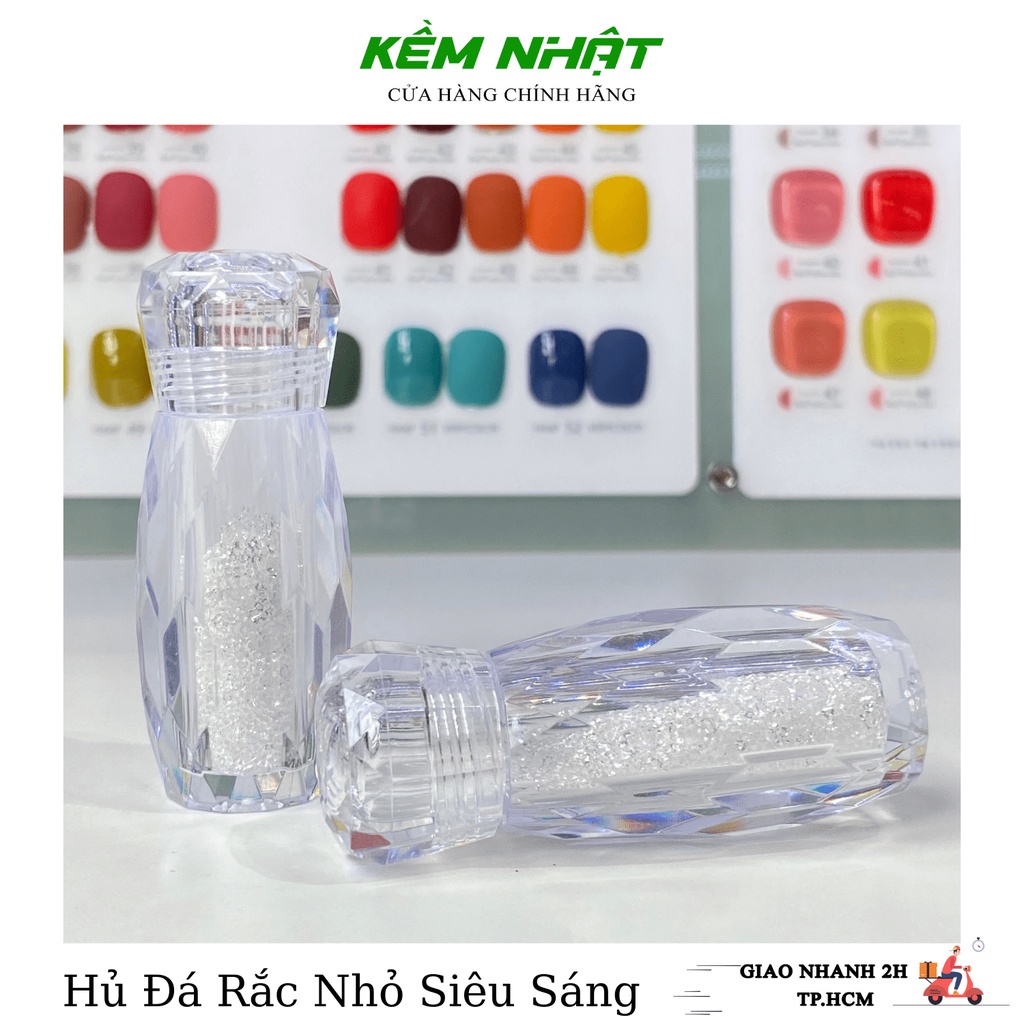 Hủ Đá Rắc Nail Siêu Sáng Hạt Nhỏ