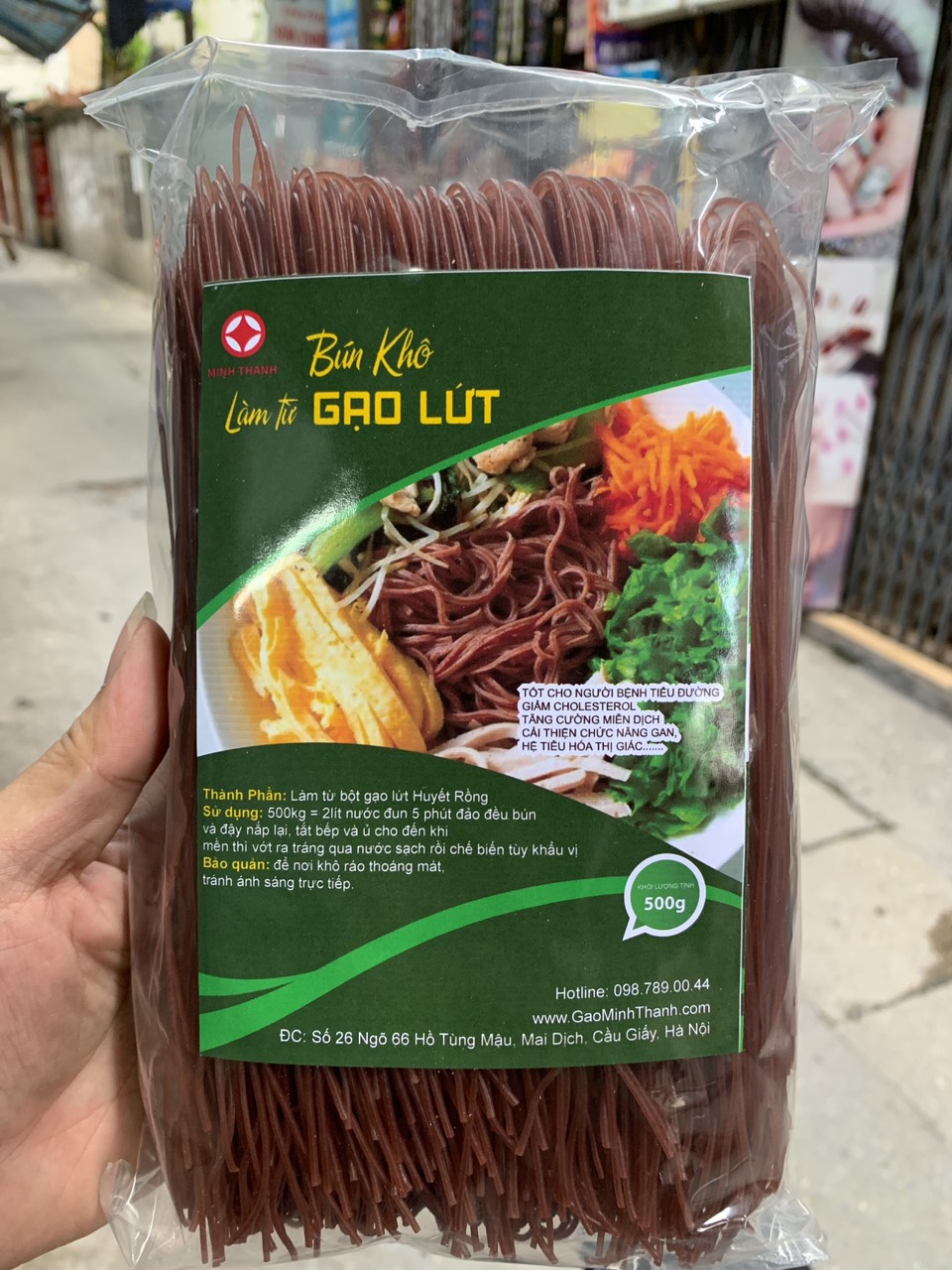 Bún Gạo Lứt
