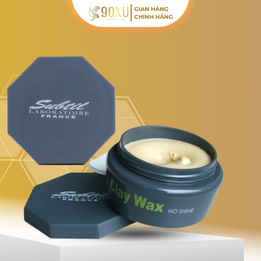 Sáp Vuốt Tóc Clay Wax Subtil – Giữ Nếp Chuẩn, Tạo Kiểu Đỉnh Cao, Đẳng Cấp Phái Mạnh