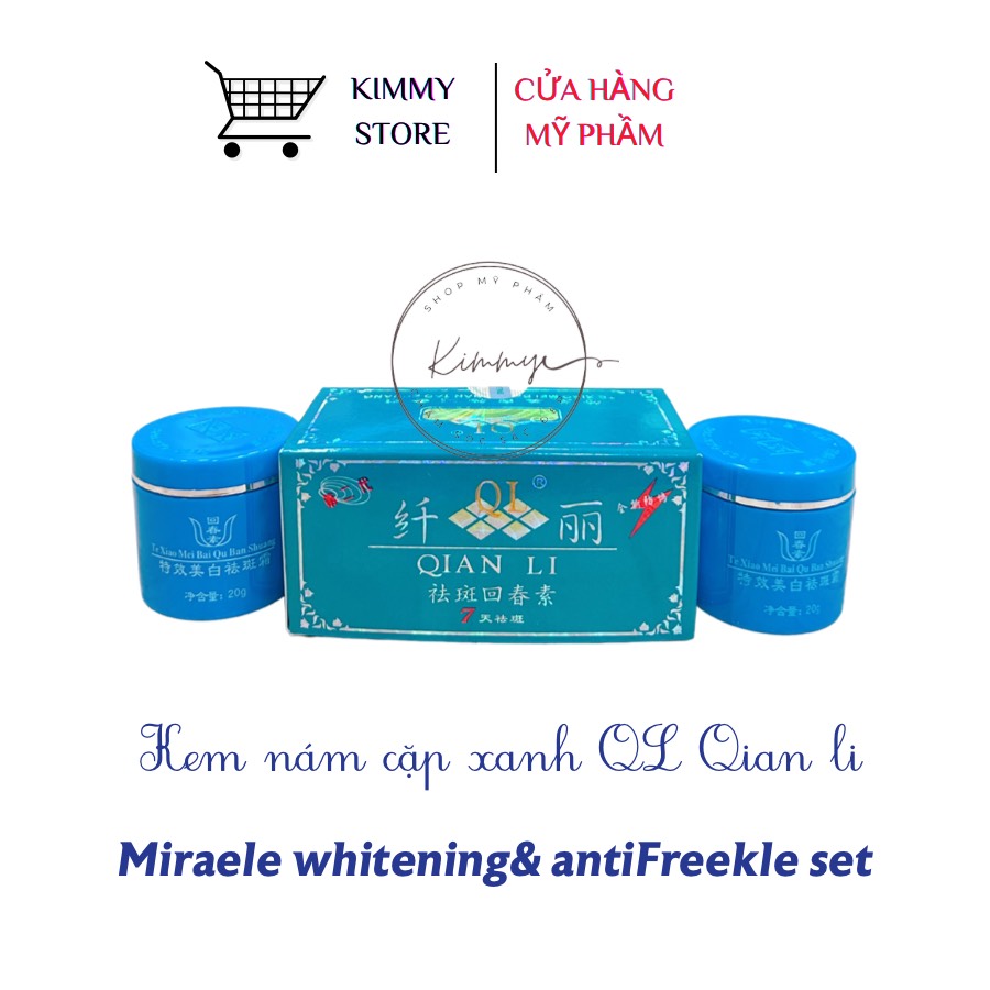 Lẻ hộp kem trắng da sâm cô tiên đỏ cặp