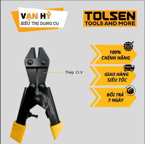 Kềm Cắt Sắt Mini 8” TolSen 10066