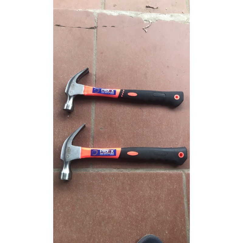 Búa Nhổ Đinh Cán Đỏ Đen Đủ Size